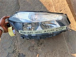 MERCEDES W176 A CLASS HEADLIGHT RH