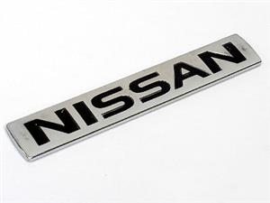 Nissan Silver Raised Badge Sticker