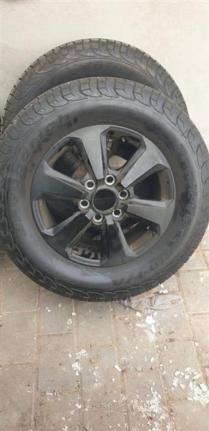 BF Goodrich tyres and Mags