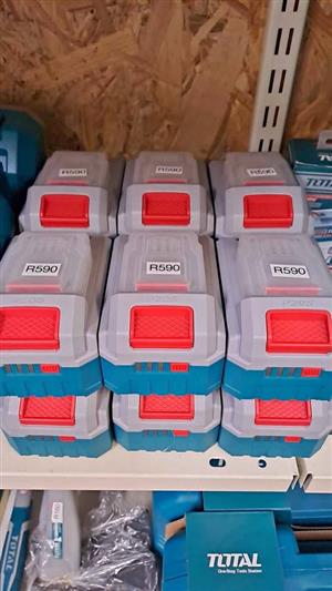 Brand New Total Tools Lithium-Ion 5.oAhBattery