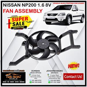 NISSAN NP200 1.6 8V FAN ASSEMBLY