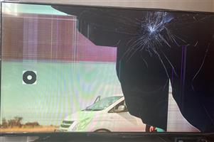 Hisense TV cracked screen