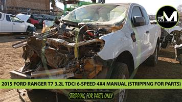 2015 Ford Ranger 3.2 TDCi 4x4 Super Cab T7 (STRIPPING FOR PARTS)