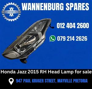 RH Head Lamp Honda Jazz 2015
