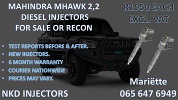 RELIABLE & GUARANTEED DIESEL INJECTORS MAHINDRA MHAWK 2.2
