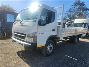 T676- FUSO FE7-136 DROPSIDE BODY TRUCK WITH TAILLIFT