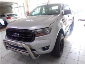 2017 FORD RANGER 2.2  DOUBLE CAB 4X2  HIGHRIDER SILVER  99000KM MANUAL DIESEL