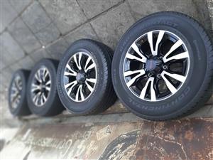 18inch Isuzu mags and tyres available 