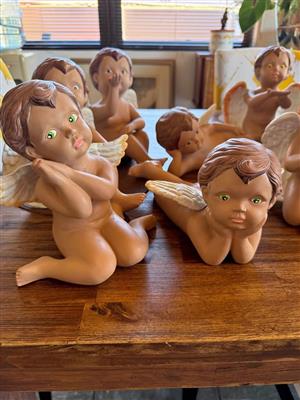 Porcelain Angel various positions