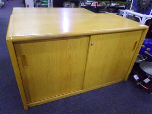 Wooden Filing Cabinet / Credenza