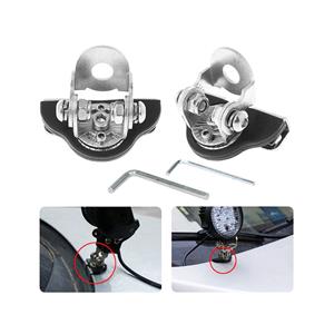 Stainless Steel Hood Mounting Brackets for Pod Lights and Work lamps