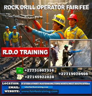 Winch/RDO/Mine team leader/Loco driver School