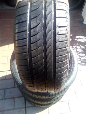 Set of 4 Pirelli tyres 195/50/15 2x95% 2x80%