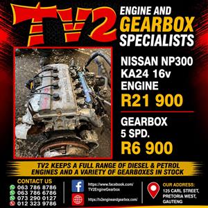 Nissan NP300 KA24 16V Engine