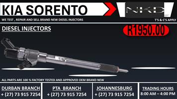 Kia Sorento Diesel Injectors 