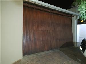 Caravan Size Double Garage Door Junk Mail