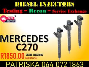 GET YOUR DIESEL INJECTORS FOR MERCEDES C270 FOR SALE