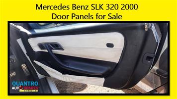 Mercedes Benz SLK 320 2000 Used Door Panels