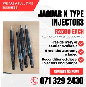 JAGUAR X TYPE INJECTORS FOR SALE WITH WARRANTY INCLUDED 