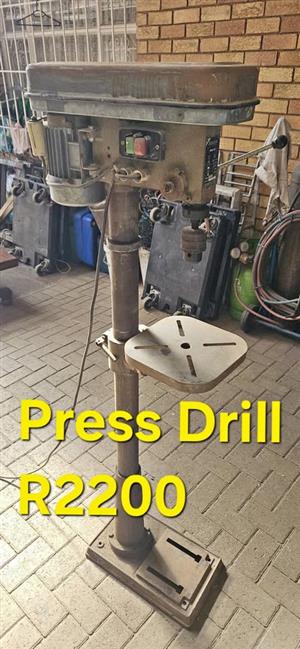 Floor standing Press drill