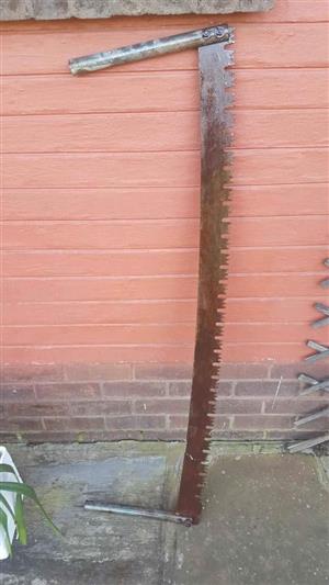 1.4m two man saw.