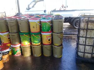We buy and collect used cooking oil 