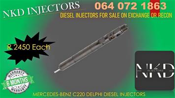 MERCEDES BENZ C220 DIESEL INJECTORS FOR SALE