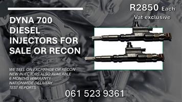 DYNA 700 DIESEL INJECTORS FOR SALE -FREE COURIER NATIONWIDE