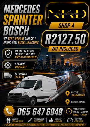 NKD_Recon_Mercedez_Benz_Sprinter_Bosch_Diesel_Injectors