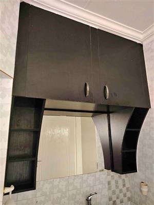 Bathroom basins and cabinets