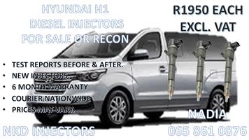 DIESEL INJECTORS FOR SALE FOR HYUNDAI H1 BOSCH