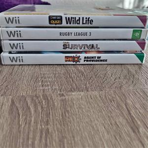Nintendo Wii games x4