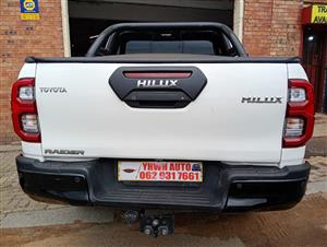 2026 Toyota Hilux 2.4GD-6 Double Cab Raider Auto Automatic 8,000km