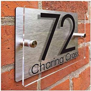 DECORATIVE HOUSE NUMBER