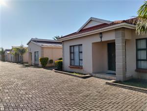 Two bedroom town house: For Rent