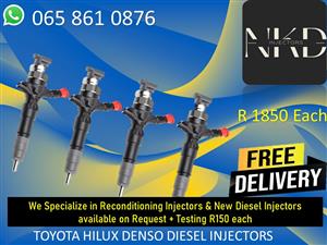 INJECTORS FOR TOYOTA HILUX 