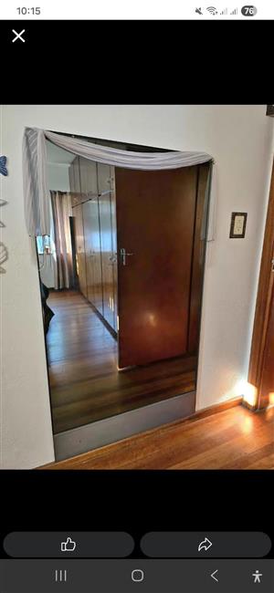 Large mirror tinted glass 