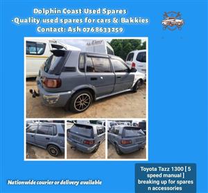 Toyota Tazz 1300 stripping