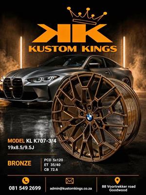 19” BMW RIMS available@KustomKings