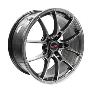 18″ Racing Hart 1880 5/112 Hyper Black Alloy Wheels