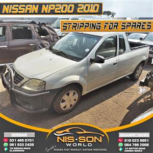 NISSAN NP200 STRIPPING FOR SPARES