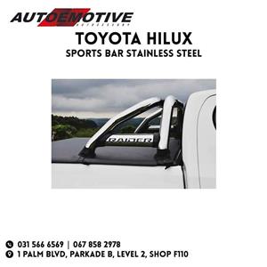 Toyota Hilux Roll Bar - Stainless Steel