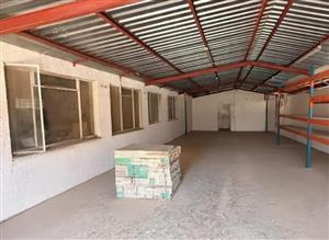 200m²  Versatile Warehouse/Workshop space to rent