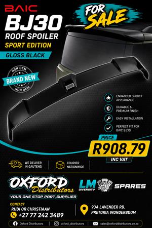 BAIC BJ30 Roof Spoiler Brand New for sale 