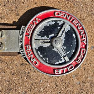 CENTENARY CAR CLUB. WEST RAND. FOUNDED 1987 