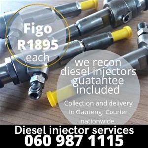 Ford figo 1.4 injectors for sale with warranty 