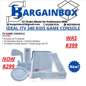 IDEAL ITV 340 KIDS GAME CONSOLE