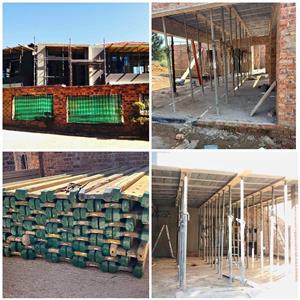 Props ,Yellow beams and Scaffolding Rental