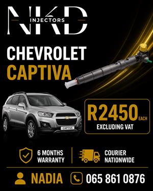 DIESEL INJECTORS FOR SALE OR TO RECON WITH REPORT FOR CHEVROLET CAPTIVA