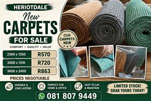 Carpet rolls forsale